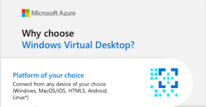 Read more about the article Why Windows Virtual Desktop