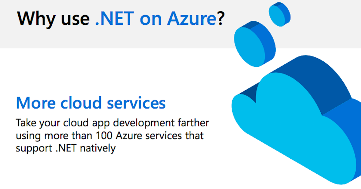 Leia mais sobre o artigo Why use .NET on Azure?